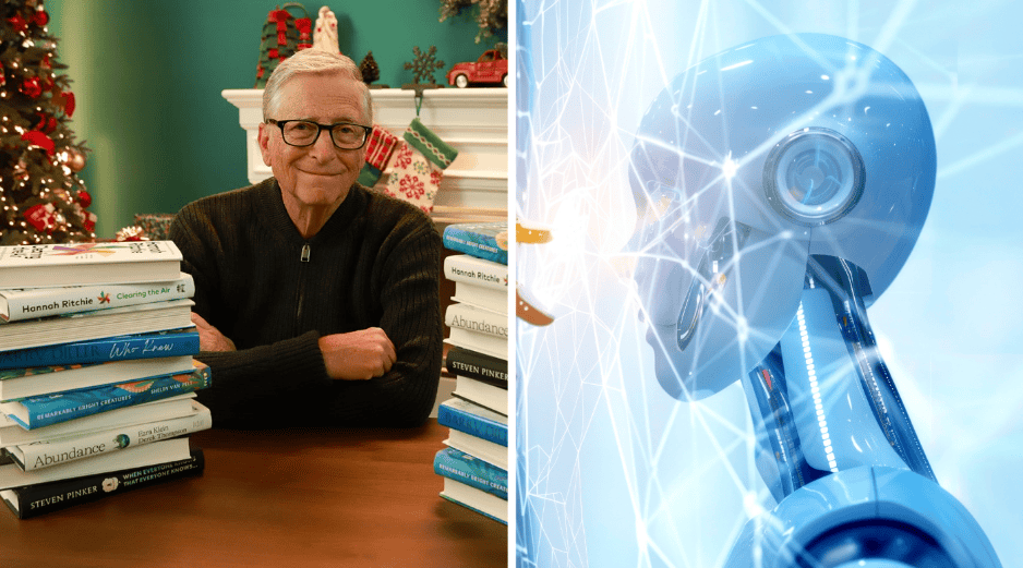 De acuerdo con Gates son tres campos profesionales que en su opinión no sucumbirán ante el avance de la IA. INSTAGRAM / @thisisbillgates / CANVA / ESPECIAL