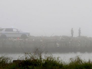 La SRE resaltó que a través del Consulado General de México en Houston se está en contacto con autoridades locales. AP.