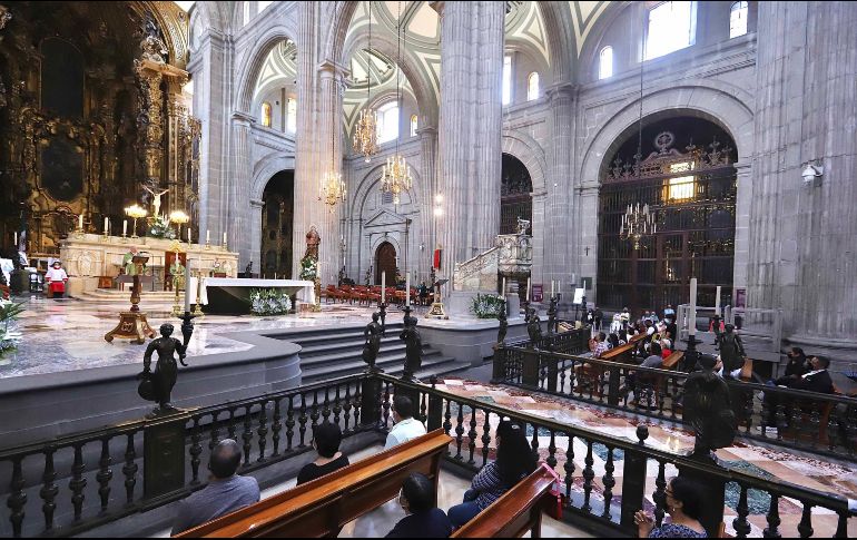 La Catedral Metropolitana tendrá seis misas en Navidad. EL INFORMADOR/Archivo