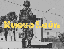 Las autoridades de Monterrey aseguraron un arma larga, un arma corta, dos cargadores, siete cartuchos útiles, 44 bolsas con droga cristal. SUN/ARCHIVO