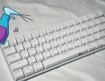 Consejos para limpiar el teclado de la computadora. UNSPLASH / B. NATANAEL