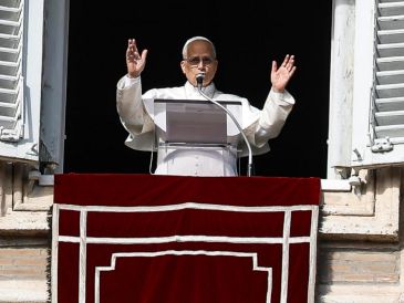 El líder de la Iglesia católica manifestó su esperanza de que este llamado sea escuchado y se traduzca en un día sin guerra. EFE/ANGELO CARCONI