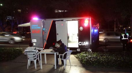 El alcoholímetro estará operando en la zona metropolitana durante todo el día. NOTIMEX/ARCHIVO