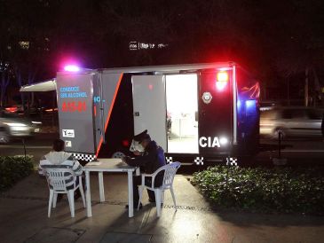 El alcoholímetro estará operando en la zona metropolitana durante todo el día. NOTIMEX/ARCHIVO