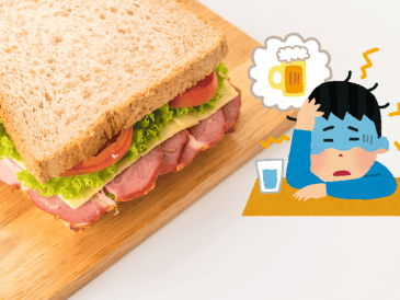 Comer algo cuando tienes resaca puede ayudar al cuerpo a recuperarse. CANVA