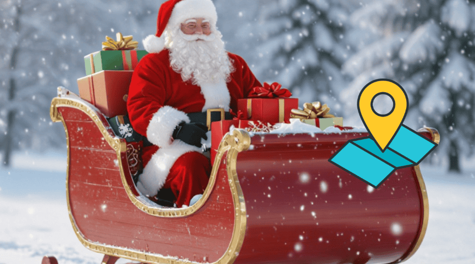 La tecnología ha hecho posible seguir su trayecto en tiempo real y descubrir por dónde va dejando alegría y regalos. PIXABAY / CANVA