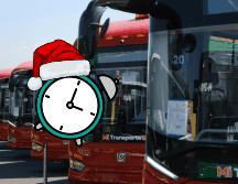 La Setran informó que, durante esta Nochebuena y Navidad, la supervisión y la atención de quejas y sugerencias serán permanentes. X / @PabloLemusN