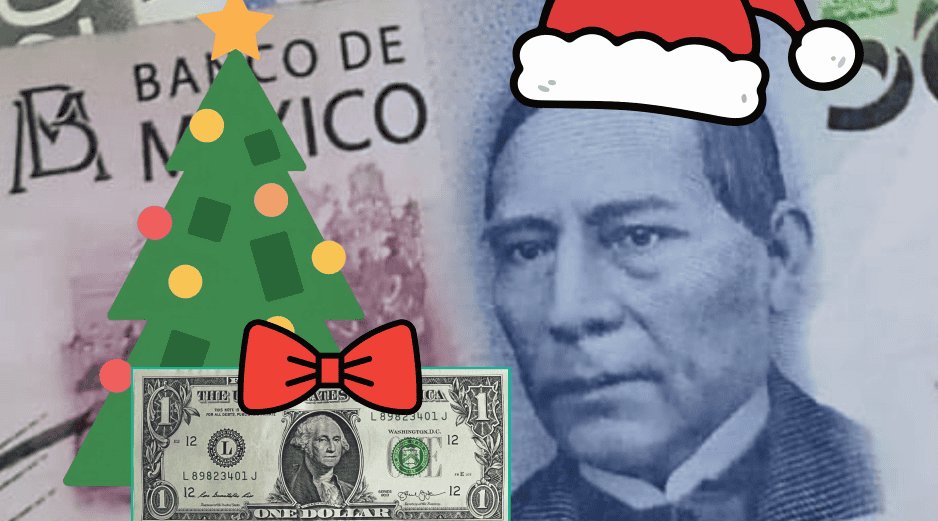 Este 25 de diciembre, Santa regaló un precio mágico del dólar para el peso mexicano; te daremos los detalles de este cálculo esta Navidad 2025. UNSPLASH / K. Eliason / ESPECIAL / F. Flores