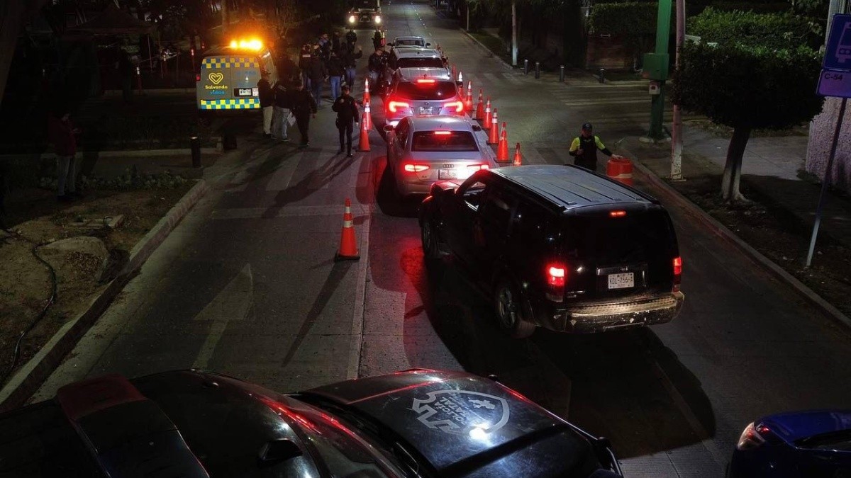 Operativo Salvando Vidas de la Policía Vial en Guadalajara registra saldo blanco en Navidad