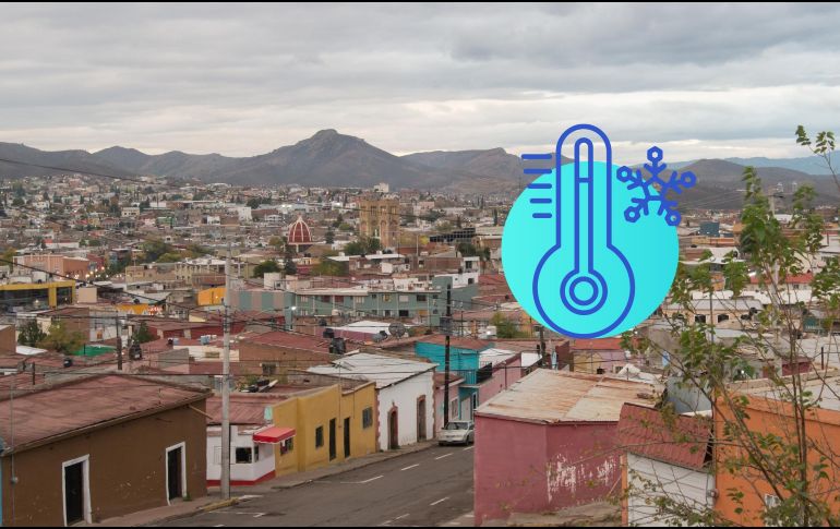 El impacto del frío se percibió más en la Mesa del Norte y la Mesa Central, donde se previeron amaneceres con heladas y temperaturas mínimas bajo cero. ESPECIAL / CANVA