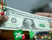 De acuerdo con un reporte de Bloomberg, el dólar comenzó la jornada de hoy por debajo de los 18 pesos. AFP / ARCHIVO