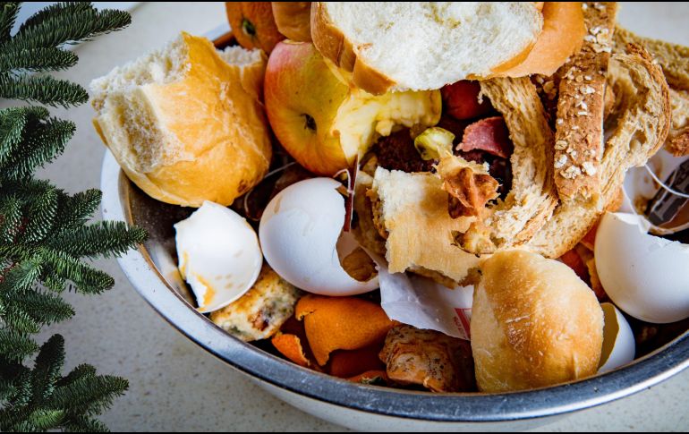 El desperdicio durante Navidad es un 