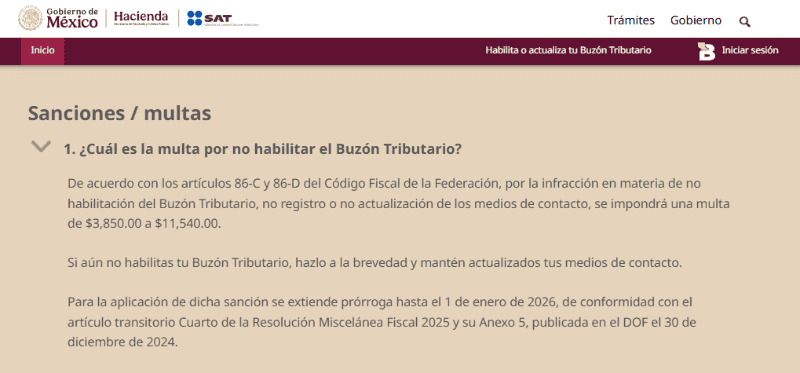 ESPECIAL / sat.gob.mx&nbsp;