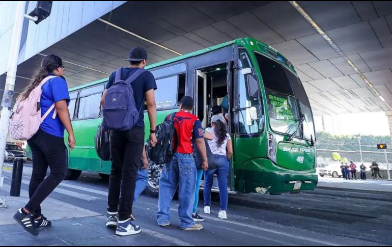 El costo real de un pasaje del transporte público será determinado por parte del Gobernador Pablo Lemus; actualmente es de $9.50. EL INFORMADOR / ARCHIVO