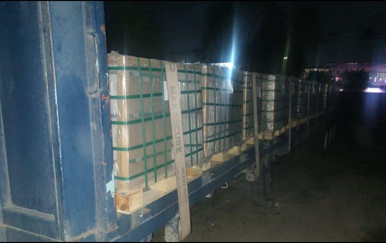 Al lugar de los hechos acudió el representante legal de la empresa, quien refirió que habían perdido el rastreo vía GPS de la plataforma. ESPECIAL