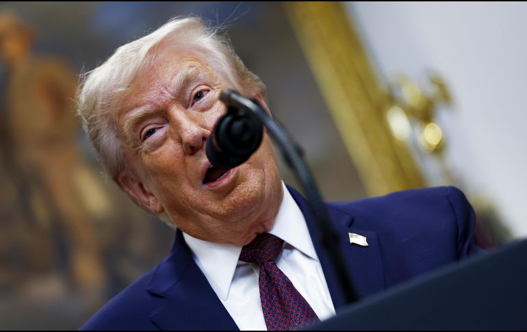 El mandatario estadounidense afirmó que revisará el plan de paz con Zelenski antes de que pueda aplicarse. EFE/ARCHIVO