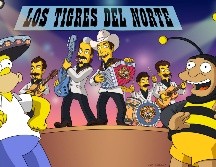 Los Tigres se unirá a otras bandas como U2 y Red Hot Chili Peppers como parte del universo Simpson. X/TheSimpsons