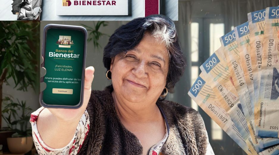 Basado en el histórico de pagos de 2025, se estima que el operativo de depósitos bancarios comience durante la primera semana de enero. ESPECIAL / Programas del Bienestar y CANVA