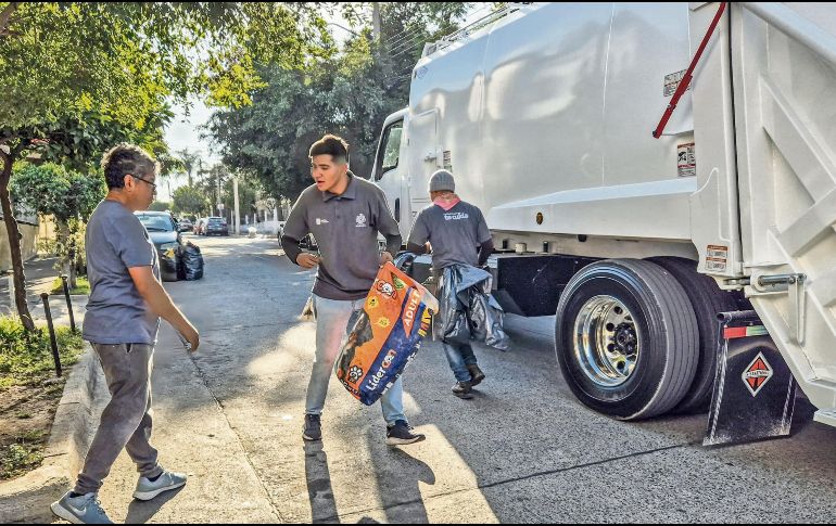 El nuevo modelo de recolección de residuos en la capital busca avanzar hacia una ciudad más limpia y con prácticas sustentables. EL INFORMADOR/ARCHIVO
