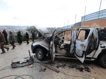 La inacción tanto policial como judicial es habitual cuando se trata de violencia de colonos israelíes. EFE/A. Badarneh