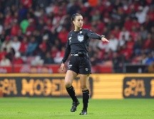 García Mendoza se convirtió en una figura recurrente no solo en la Liga MX Femenil, sino que derribó los muros de género en la rama varonil del futbol mexicano. IMAGO7.