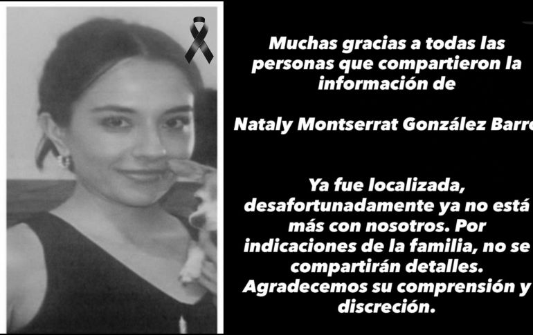 La Fiscalía abrió una carpeta de investigación con el objetivo de que las circunstancias del deceso de Nataly Montserrat se esclarezcan. ESPECIAL / INSTAGRAM @holaenfermera