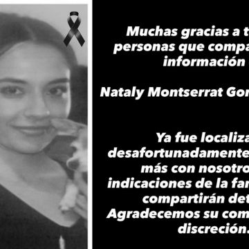 La Fiscalía abrió una carpeta de investigación con el objetivo de que las circunstancias del deceso de Nataly Montserrat se esclarezcan. ESPECIAL / INSTAGRAM @holaenfermera