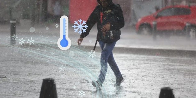 Clima HOY: Frente fr&iacute;o 25 se desplaza; dejar&aacute; lluvias y bajas temperaturas este lunes