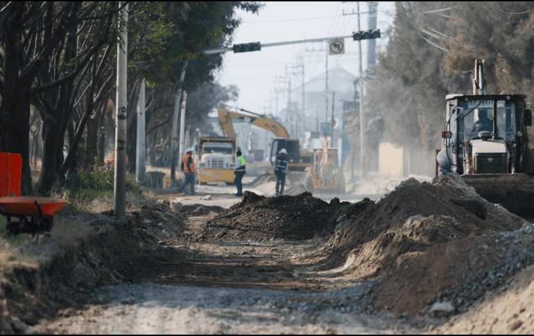 Algunas de las obras viales que se llevan a cabo en Tlajomulco se realizan en coordinación con el Gobierno de Jalisco. ESPECIAL