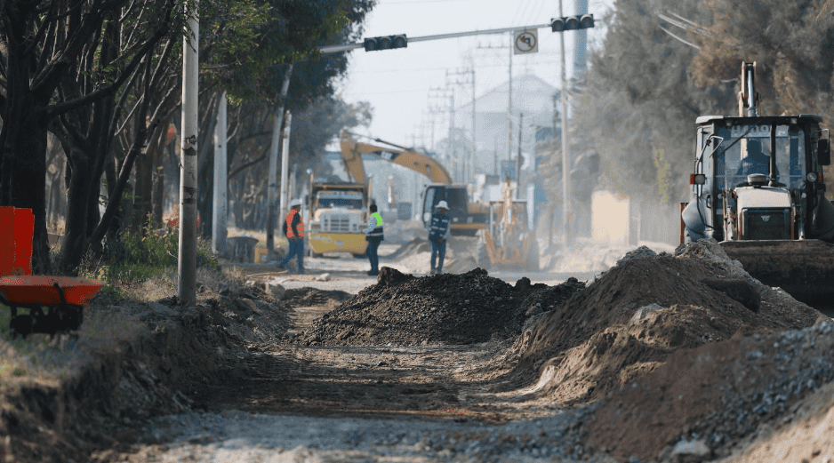 Algunas de las obras viales que se llevan a cabo en Tlajomulco se realizan en coordinación con el Gobierno de Jalisco. ESPECIAL