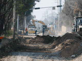 Algunas de las obras viales que se llevan a cabo en Tlajomulco se realizan en coordinación con el Gobierno de Jalisco. ESPECIAL