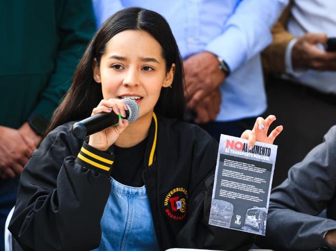 Fernanda Romero señaló, que también piden subsidios a estudiantes y sectores vulnerables de la población. EL INFORMADOR / J. ACOSTA