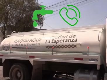 Así puedes solicitar el abastecimiento de agua en Tlaquepaque por el corte del Siapa. ESPECIAL / FACEBOOK Laura Imelda Pérez Segura