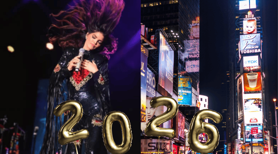 El escenario neoyorquino ha servido históricamente como punto de conexión entre artistas y públicos de distintas partes del mundo, y este 31 de diciembre no será la excepción. INSTAGRAM/anabarbaramusic