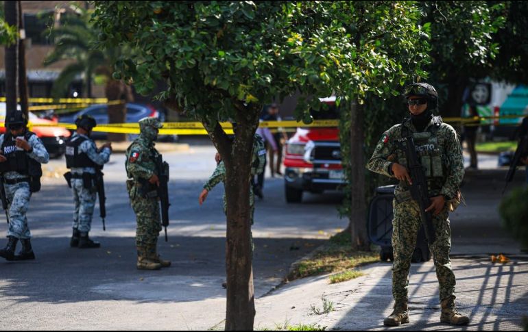 La dependencia detalló que cuatro escoltas resultaron lesionados de bala (1 de ellos en condición grave de salud). EL INFORMADOR/J. Acosta