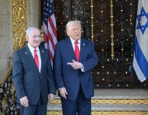 Trump respaldó públicamente a Netanyahu mientras continúan las negociaciones clave sobre el futuro de la franja de Gaza. EFE/Oficina del primer ministro