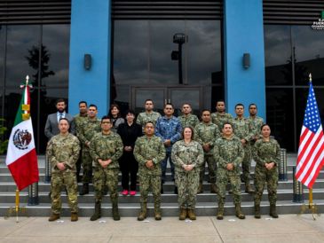 La Sedena añadió que la participación de ambos países “mejora los procedimientos de cooperación” y contribuye a fortalecer las capacidades de las Fuerzas Armadas de México y Estados Unidos. ESPECIAL/ X/ @Defensamx1