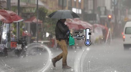 Pronóstico de lluvias y temperaturas mínimas para hoy 30 de diciembre de 2025. SUN / ARCHIVO