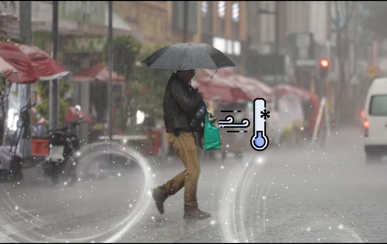 Pronóstico de lluvias y temperaturas mínimas para hoy 30 de diciembre de 2025. SUN / ARCHIVO