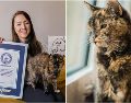 Tras cumplir tres décadas de vida este lunes, Flossie reafirmó su título en el Libro Guinness. ESPECIAL / Guinness World Record