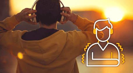 Una canción puede provocar “piel de gallina” en alguien y dejar indiferente a otra persona: la reacción depende tanto de la estructura musical como de la historia personal de quien la escucha. CANVA