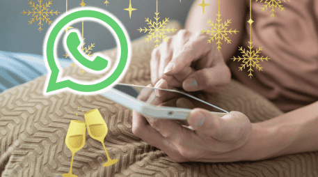 El cambio de año suele estar acompañado de saludos, agradecimientos y mensajes de bienvenida para lo que está por comenzar. ESPECIAL/Canva