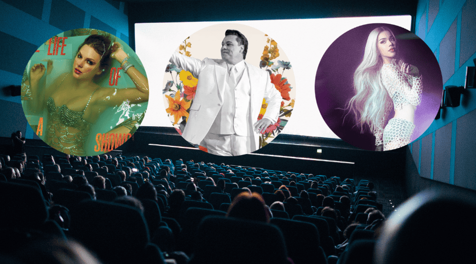 Juan Gabriel, Taylor Swift y Kenia OS encabezan la lista de los conciertos/documentales más vistos en nuestro país. CANVA /ESPECIAL /ESPECIAL /Disney Plus