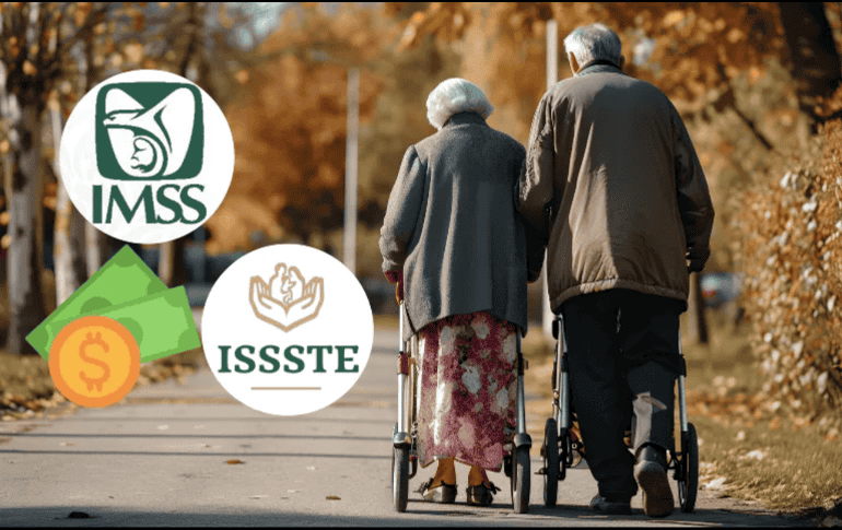 Ya se conocen las fechas en las que los pensionados del IMSS y del ISSSTE recibirán su pago. CANVA