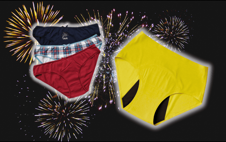 El color de la ropa interior en Año Nuevo no garantiza milagros, pero sí puede convertirse en un gesto simbólico para definir tus intenciones. ESPECIAL