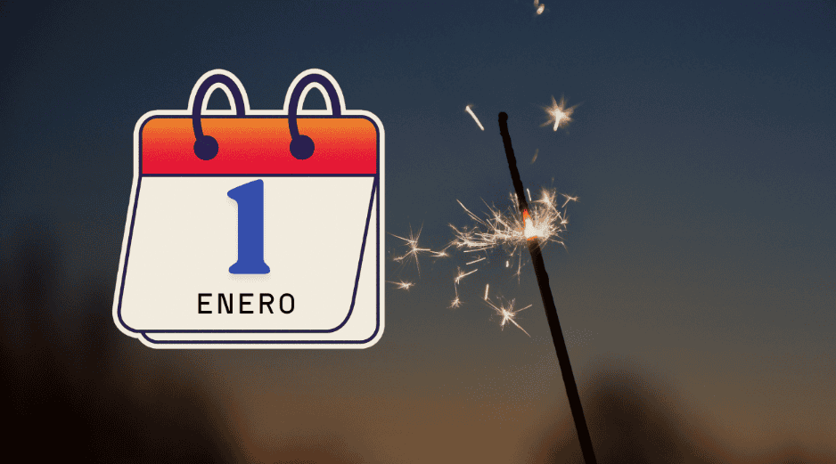 Recibir el Año Nuevo el 1 de enero es una práctica profundamente arraigada en la historia occidental. ESPECIAL/Canva