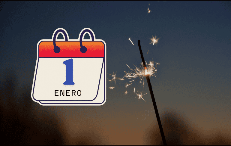 Recibir el Año Nuevo el 1 de enero es una práctica profundamente arraigada en la historia occidental. ESPECIAL/Canva