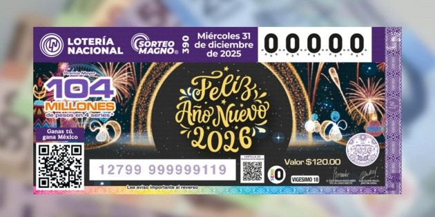 Resultados del Sorteo Magno 390 de Fin de A&ntilde;o de la Loter&iacute;a Nacional