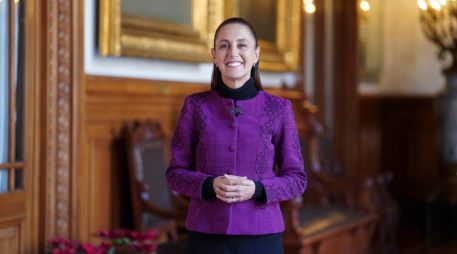 Claudia Sheinbaum comparte mensaje de fin de año y buenos deseos para 2026. EFE/ Presidencia de México