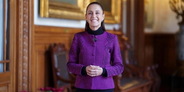 Sheinbaum promete seguir trabajando &ldquo;en cuerpo y alma&rdquo; por M&eacute;xico en mensaje de A&ntilde;o Nuevo